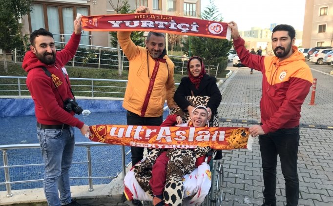 Galatasaraylı Engelli Genç Hayaline Kavuşuyor