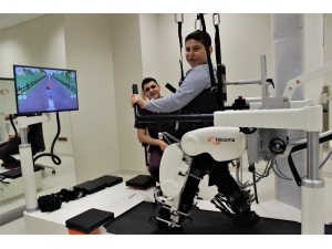 Doğu Anadolu’nun Tek “Yürüme Robotu” Hastaların Umudu Oldu