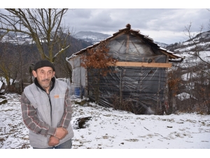 Kış Günü Naylon Barakada Yaşam Savaşı