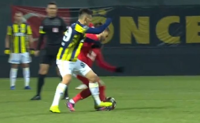 Fenerbahçe'de Eljif Elmas Kırmızı Kart Gördü
