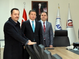 Vali Şentürk’ten Afad’a Ziyaret