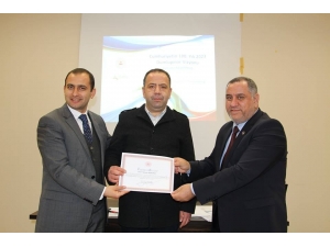 Proje Eğitimine Katılan Personele Törenle Sertifikaları Verildi