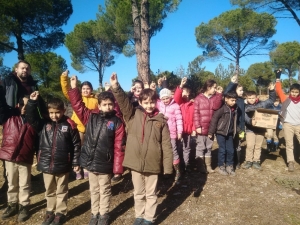 Balya’ Da Öğrenciler Geleceğe Tohum Ekti