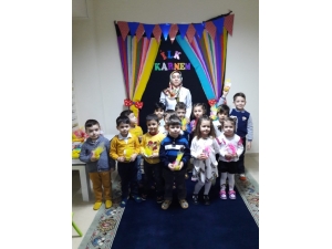 Şehit Serdar Kur’an Kursunda Karne Heyecanı