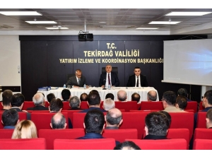 Tekirdağ’da Yürütülen Projeler Tutarı 6 Milyar 350 Milyon Tl