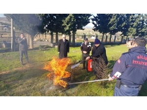 İtfaiyeden Kurumlara Yangın Eğitimi
