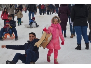 Kızak Festivali Renkli Görüntülere Sahne Oldu