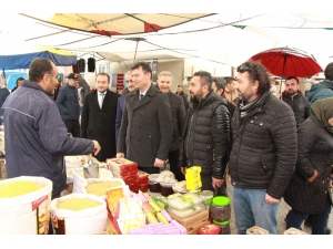 Ümmet Akın Ovaeymir’de Sorunları Dinledi