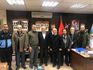 Osmanelilere Hizmet Derneği’nden Başkan Şahin’e Ziyaret