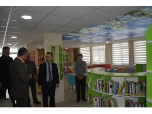 Çavdarhisar’da Kütüphane Yenileme Çalışmaları