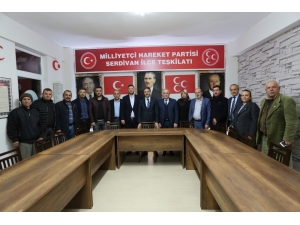 Başkan Alemdar, Mhp Serdivan İlçe Başkanı İskender’i Ziyaret Etti