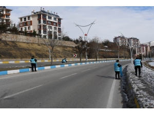 Tunceli Belediyesinden Temizlik Çalışması