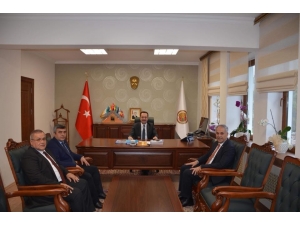 Başkan Yaman’dan Vali Şentürk’e Ziyaret