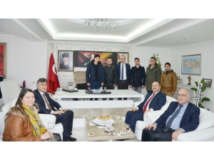 Kaymakam Adanur, Hollanda’da Yapılacak Staj Öncesi Bilgilendirildi