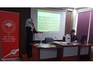 Siirt’te Üreticilere Eğitim Verildi