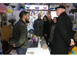 Kazım Kurt Arifiye Esnafını Ziyaret Etti