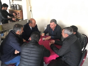 Vakkas Açar Esnaflar İle Bir Araya Geldi