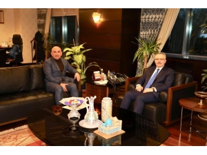 Belediye Başkanı Kara’dan Nacı Ağbal’a Ziyaret