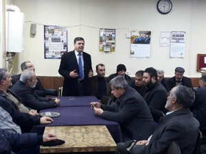 Başkan Yalçın, Yüzbaşı Mahallesi Sakinleriyle Bir Araya Geldi