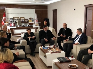 İyi Partili Parlak’tan Mtb’ye Ziyaret