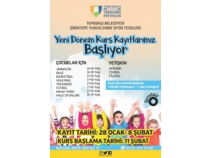 Tepebaşı Belediyesi’nde Yeni Dönem Kurs Kayıtları Başlıyor