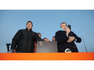 Başkan Murat Aydın Balıkçı Teknesiyle Riva Deresine Açıldı