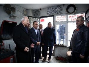 Ümraniye Belediye Başkan Adayı Yıldırım, Esnafı Ziyaret Etti