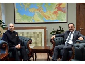 Korgeneral Çitil, Vali Şentürk İle Bir Araya Geldi