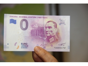Avrupa Merkez Bankası Atatürk Portreli ’Euro’ Bastı