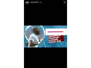Diagne’den Galatasaray Paylaşımı
