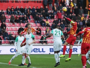 Spor Toto Süper Lig: İstikbal Mobilya Kayserispor: 1 - Bursaspor: 1 (Maç Sonucu)