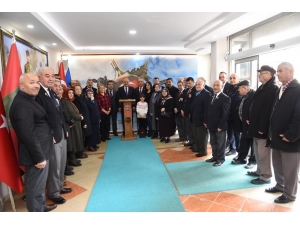 Belediye Başkanı Tahsin Babaş, Şehit Aileleri Ve Gazilerle Bir Araya Geldi