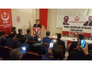 Bbp Genel Başkanı Destici: “Hdp’nin Güçlü Olduğu Seçim Çevrelerinde Karşısında Hangi Aday Güçlü İse Onu Desteklemeliyiz”