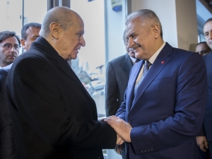 Bahçeli’den Tbmm Başkanı Yıldırım’a Seçim Ziyareti