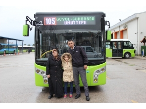 Kendisi İçin Otobüsü Hastaneye Süren Halk Otobüsü Sürücüne Küçük Çocuktan Teşekkür
