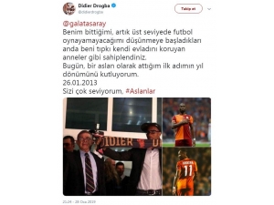 Didier Drogba Galatasaray’ı Unutmadı