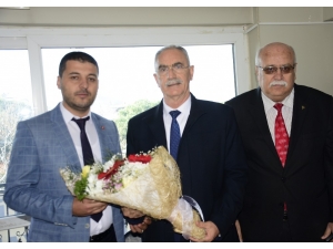 Mhp’li Başkandan Ak Parti’nin Yeni Yönetimine Hayırlı Olsun Ziyareti