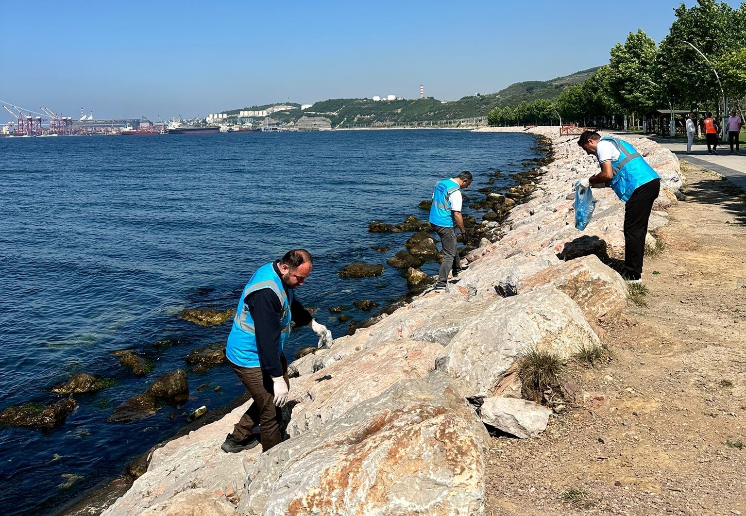 dilovasi-nda-marmara-denizi-icin-sahil-temizligi-yapildi