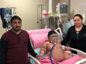 Yağız Bebek 55 Kiloya Ulaştı