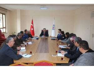 Tosya’da Bağımlılıkla Mücadele Toplantısı Yapıldı