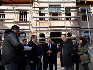 Vali Şentürk, Restorasyon Çalışmalarını İnceledi