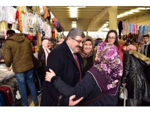 Başkan Can’ın Kapalı Pazar Ziyareti