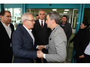 Cumhur İttifakı Adayı Başkan Şirin Ak Parti’li Bilen’i Ağırladı