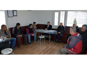 Başkan Uysal Taksici Esnafıyla Biraraya Geldi