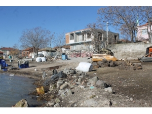 Manyas Gölünde Su Seviyesi Yükseldi