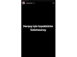 Serdar Aziz’den Galatasaray’a Teşekkür
