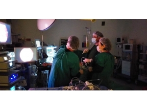 Aydın’da Safra Kesesi Taşı Kapalı Yöntemle Tedavi Edildi