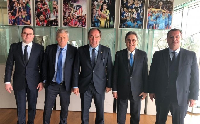 Tff Başkanı Yıldırım Demirören Uefa'ya Sunum Yaptı