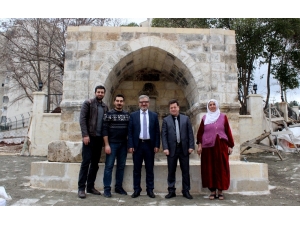 Meryem Ana Çeşmesi Taşınarak Restore Edildi