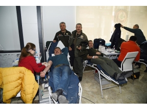 Ormancılar Kan Bağışladı